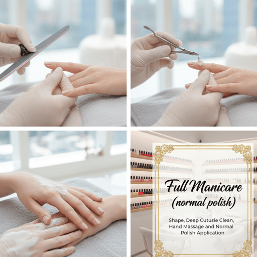 Full Manicure (normal polish)